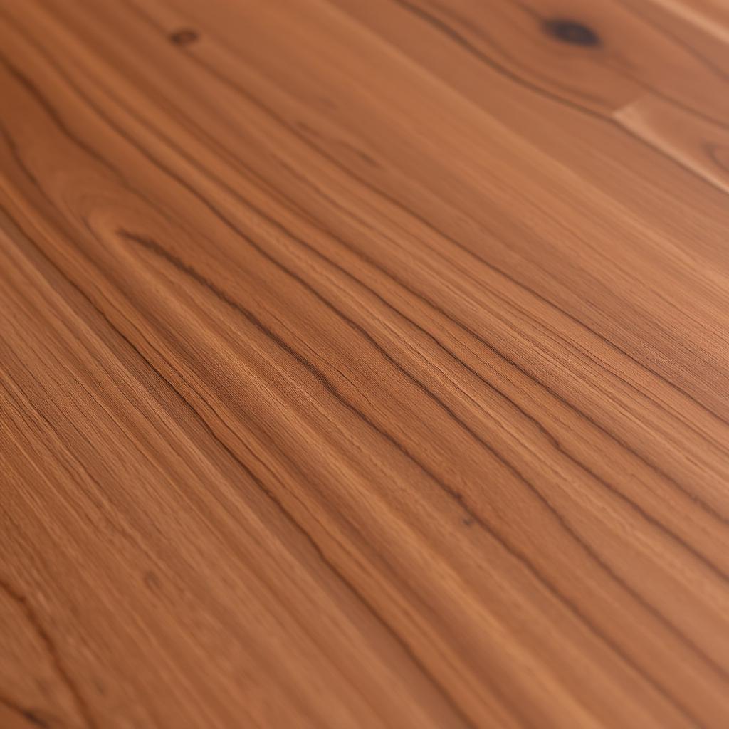 Engineered wood plank flooring samples at the Upland, California showroom
