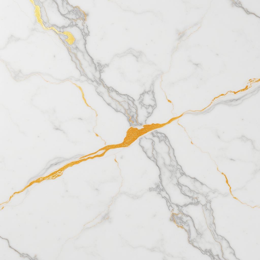Natural marble slab sample at the Upland, California stone showroom
